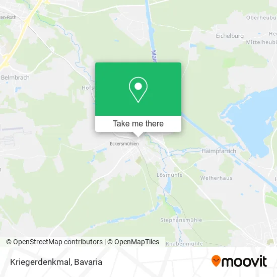 Карта Kriegerdenkmal