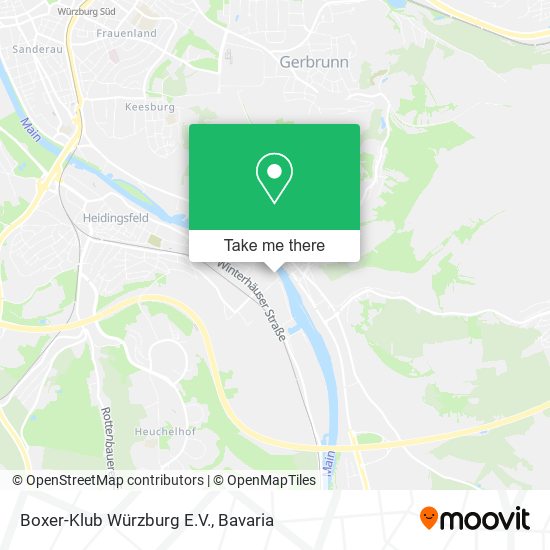 Boxer-Klub Würzburg E.V. map