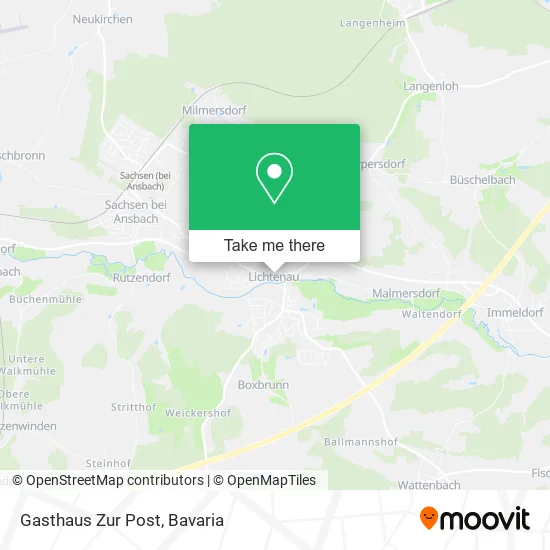 Gasthaus Zur Post map