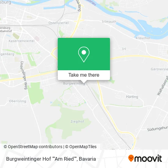 Карта Burgweintinger Hof ""Am Ried""
