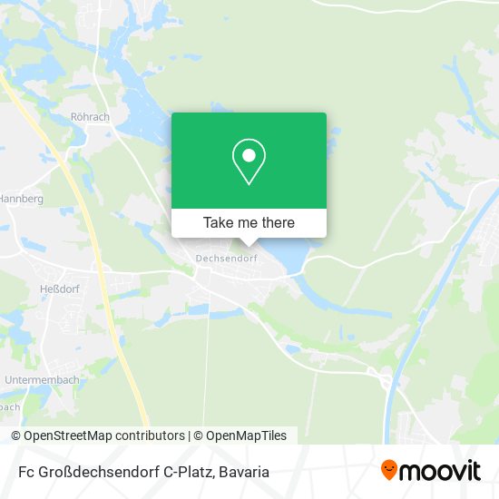 Fc Großdechsendorf C-Platz map