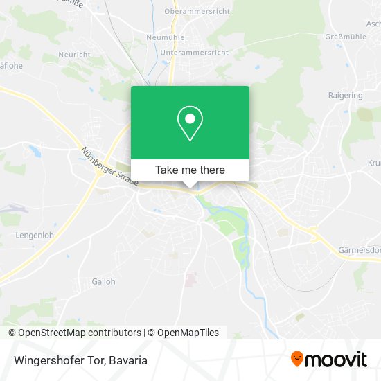 Карта Wingershofer Tor