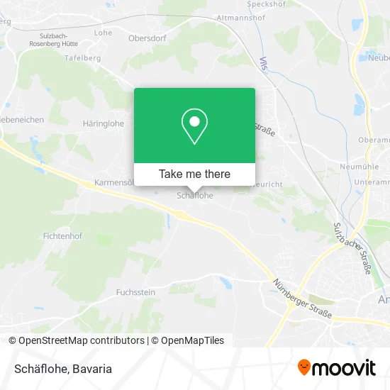 Карта Schäflohe