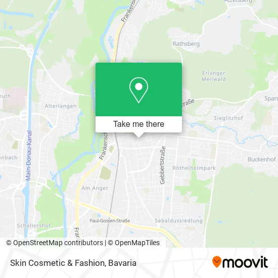 Карта Skin Cosmetic & Fashion