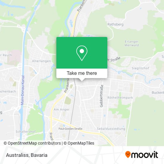 Карта Australiss