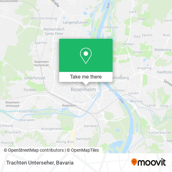 Карта Trachten Unterseher
