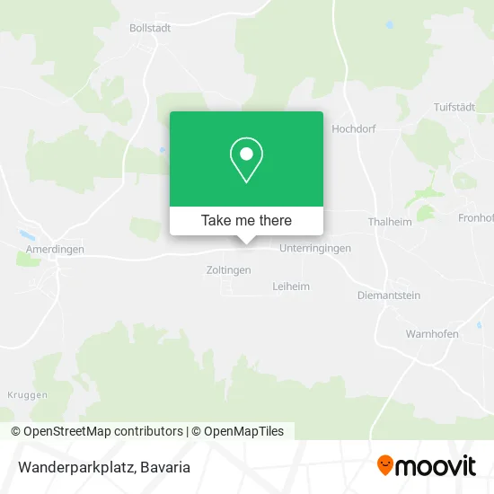 Карта Wanderparkplatz