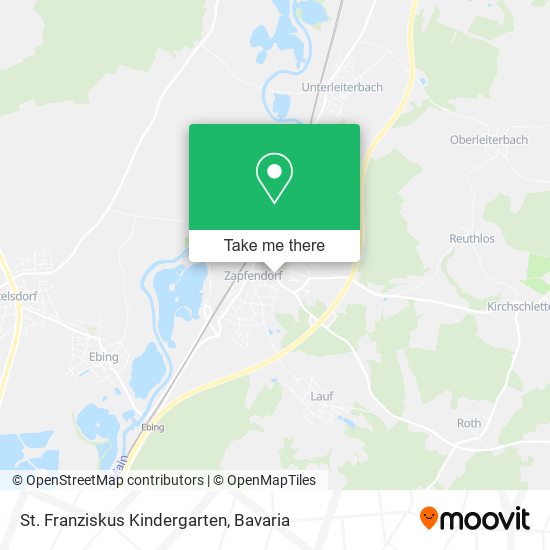St. Franziskus Kindergarten map