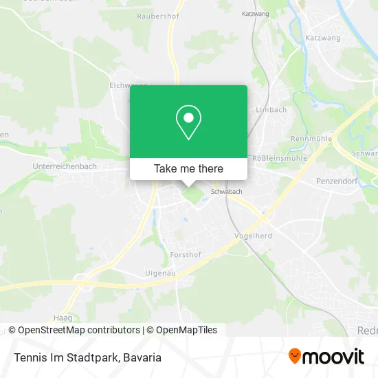Карта Tennis Im Stadtpark