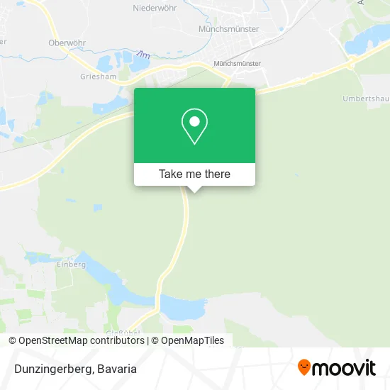 Карта Dunzingerberg