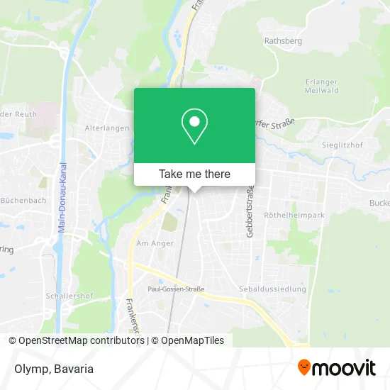 Карта Olymp