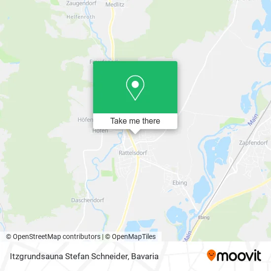 Карта Itzgrundsauna Stefan Schneider