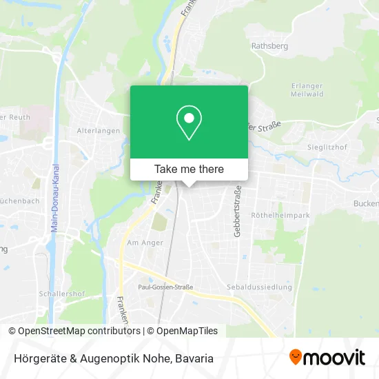 Карта Hörgeräte & Augenoptik Nohe