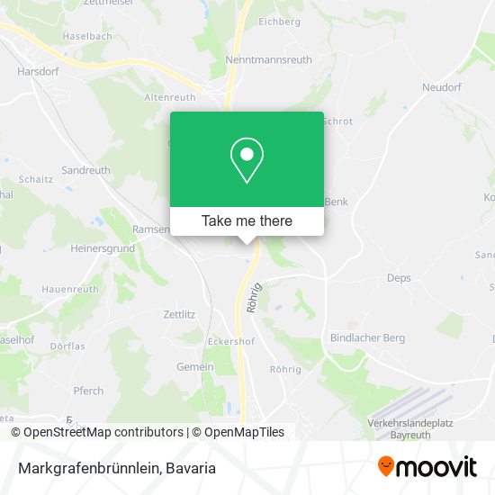 Markgrafenbrünnlein map
