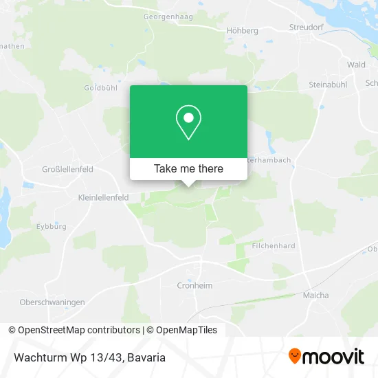 Карта Wachturm Wp 13/43