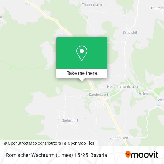 Römischer Wachturm (Limes) 15 / 25 map