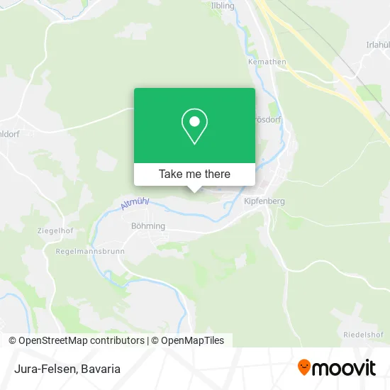 Карта Jura-Felsen