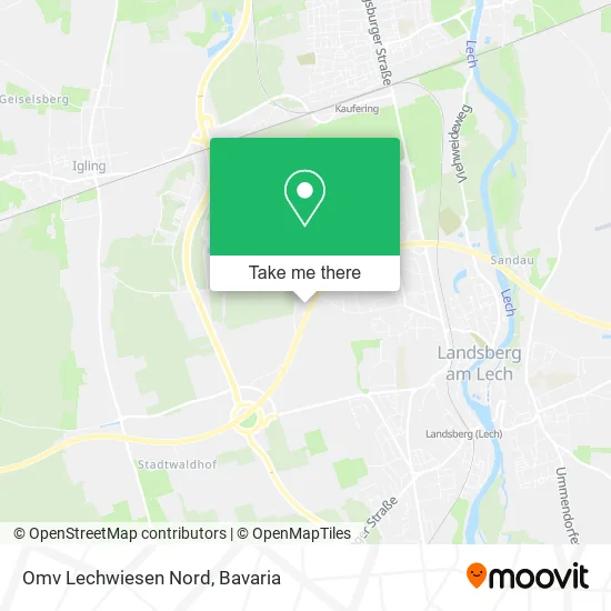 Карта Omv Lechwiesen Nord