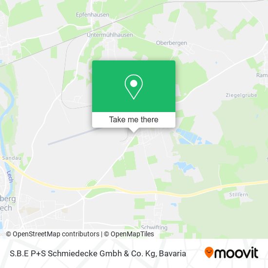 S.B.E P+S Schmiedecke Gmbh & Co. Kg map