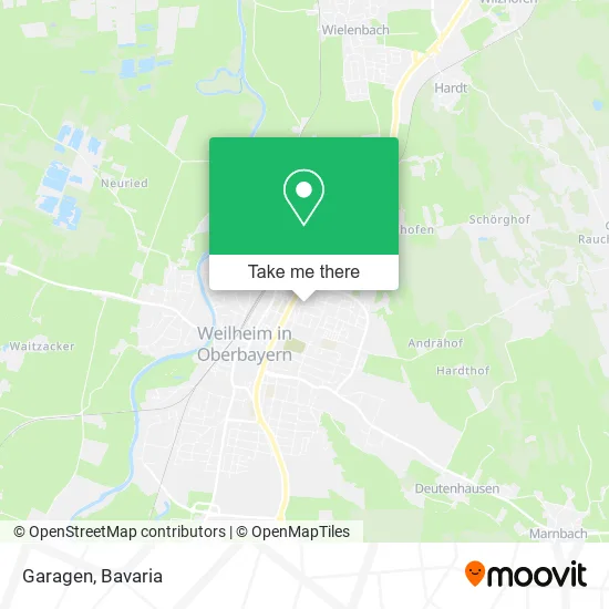 Карта Garagen