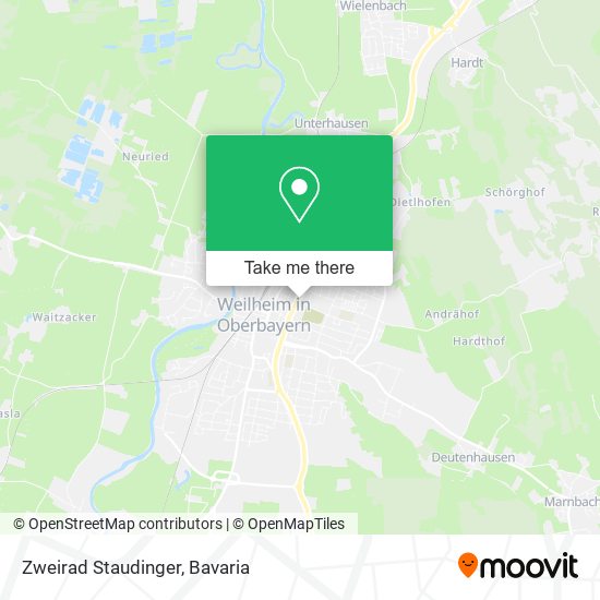 Zweirad Staudinger map