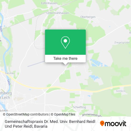 Gemeinschaftspraxis Dr. Med. Univ. Bernhard Reidl Und Peter Reidl map