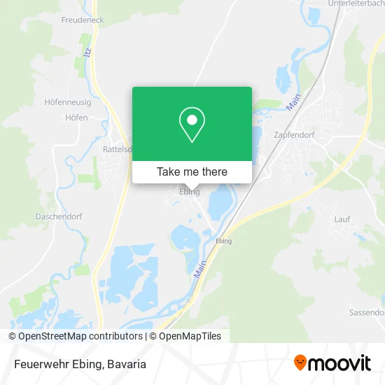 Карта Feuerwehr Ebing