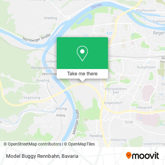 Model Buggy Rennbahn map