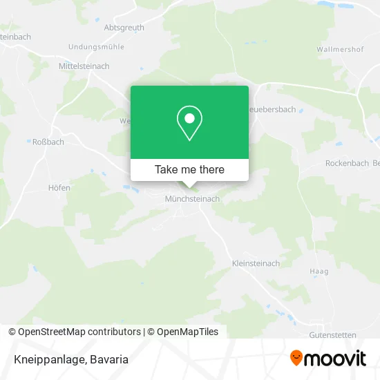 Карта Kneippanlage