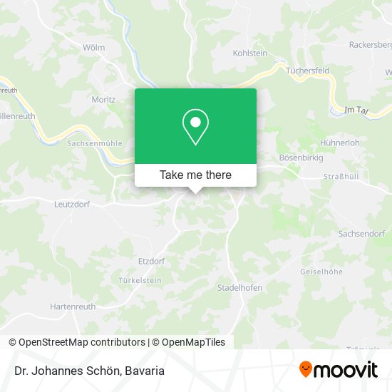 Dr. Johannes Schön map