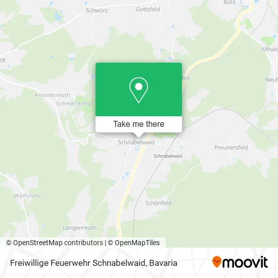 Карта Freiwillige Feuerwehr Schnabelwaid