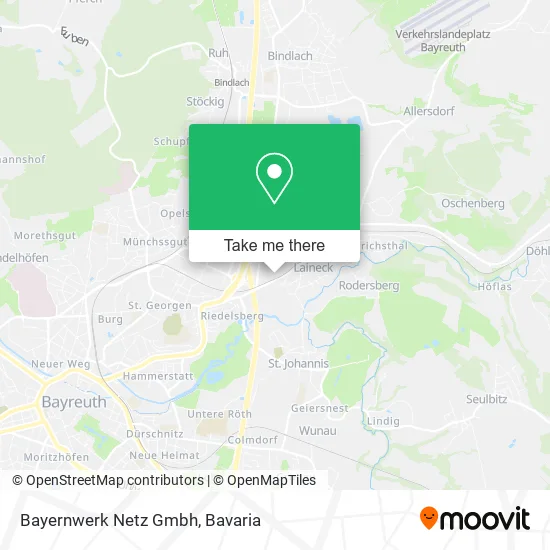 Карта Bayernwerk Netz Gmbh