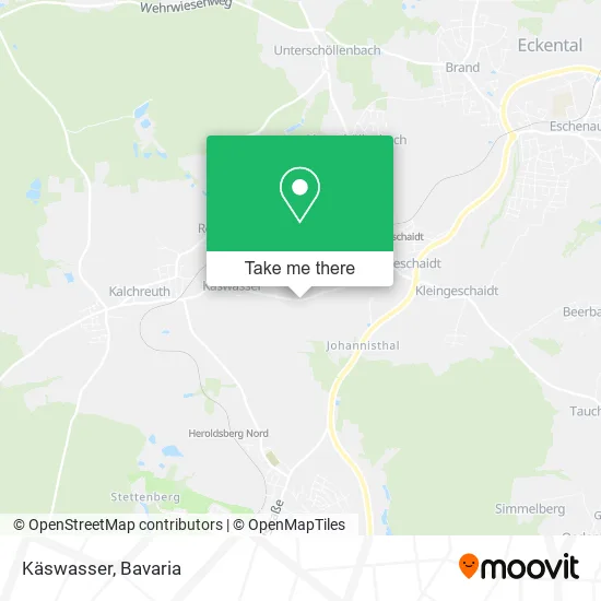 Карта Käswasser