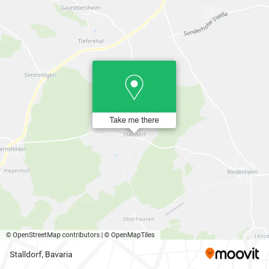 Карта Stalldorf