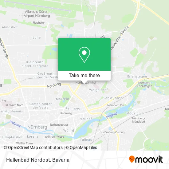 Карта Hallenbad Nordost