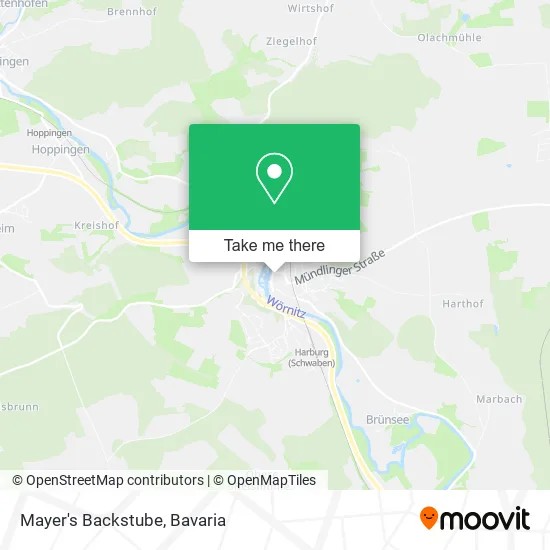 Карта Mayer's Backstube