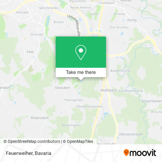 Карта Feuerweiher