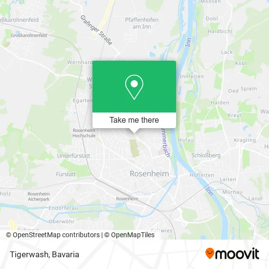 Карта Tigerwash