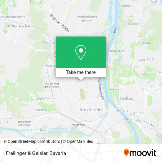 Карта Freilinger & Geisler