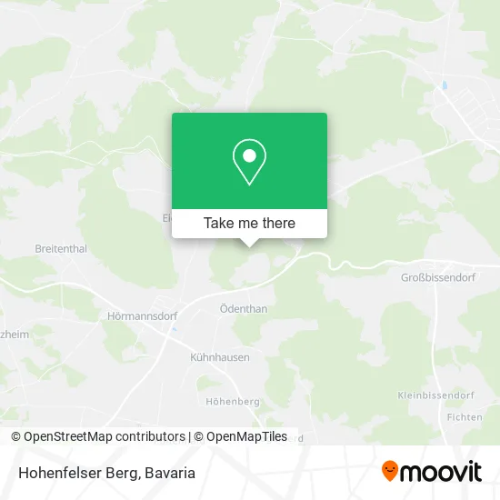 Карта Hohenfelser Berg