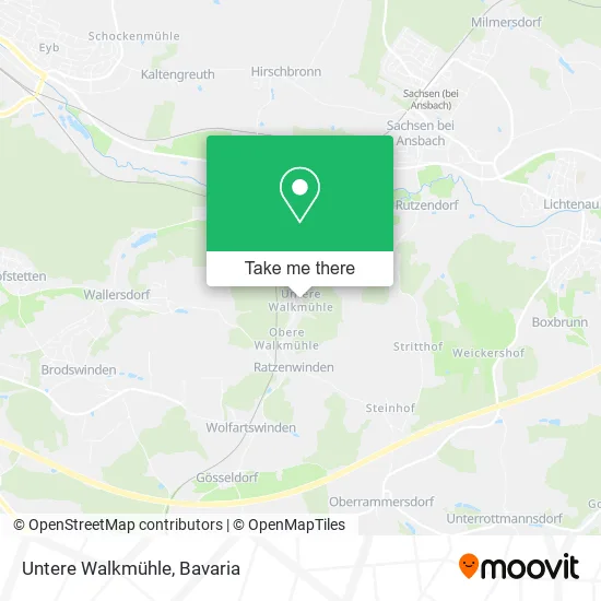 Карта Untere Walkmühle