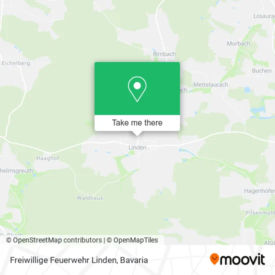 Карта Freiwillige Feuerwehr Linden