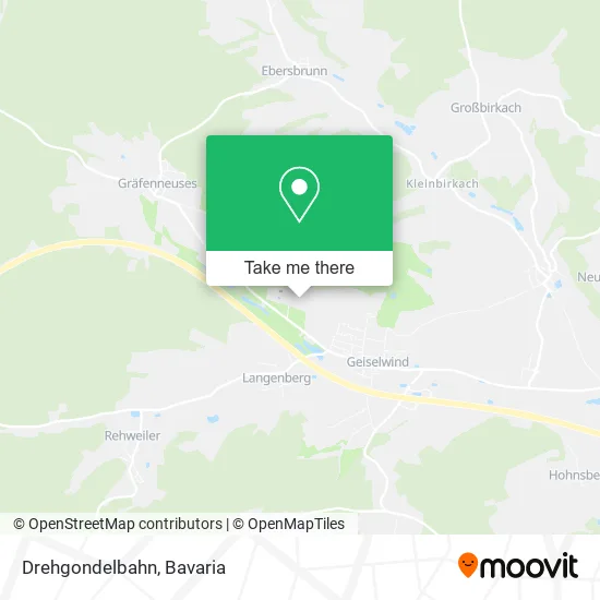 Drehgondelbahn map