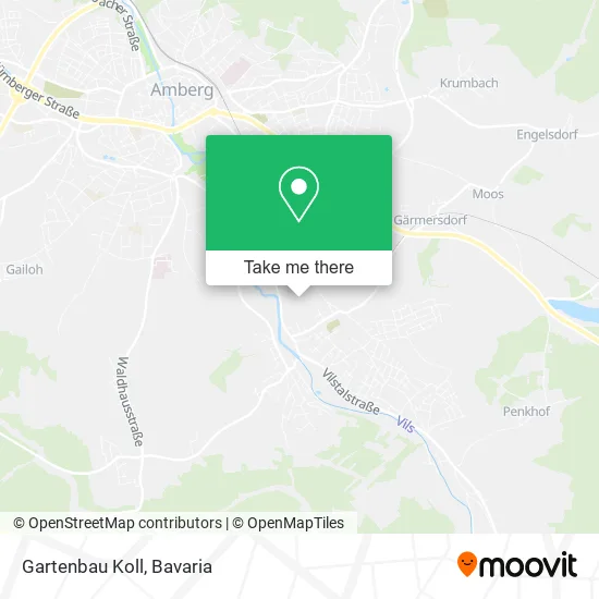 Карта Gartenbau Koll