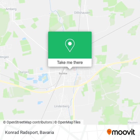 Konrad Radsport map