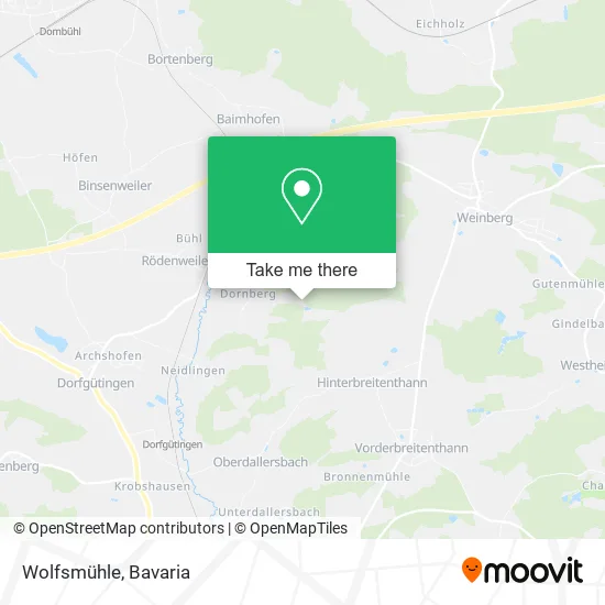 Карта Wolfsmühle