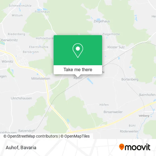 Карта Auhof