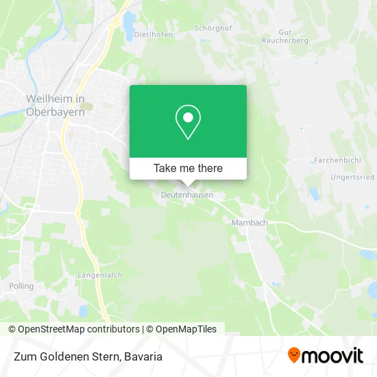 Карта Zum Goldenen Stern