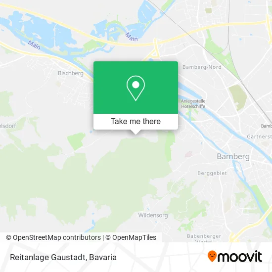 Карта Reitanlage Gaustadt