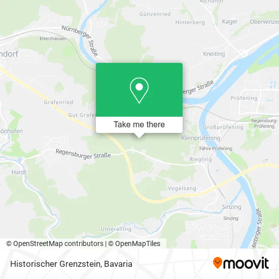 Карта Historischer Grenzstein